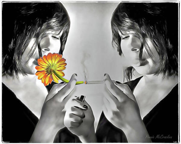 Daisy Art Print featuring the photograph You Choose by Pennie McCracken