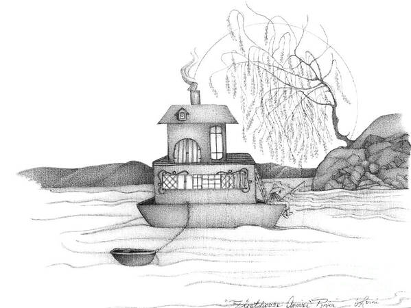 Share 124+ houseboat drawing easy super hot - seven.edu.vn