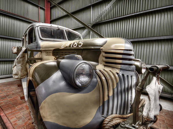 Hdr Art Print featuring the photograph Ready to Roll by Wayne Sherriff
