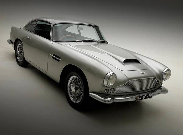 Car Art Print featuring the photograph 1958 Aston Martin DB4 by Gianfranco Weiss