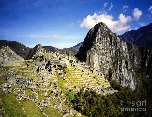 Machu Picchu Art Print featuring the photograph The Lost City by Suzanne Luft