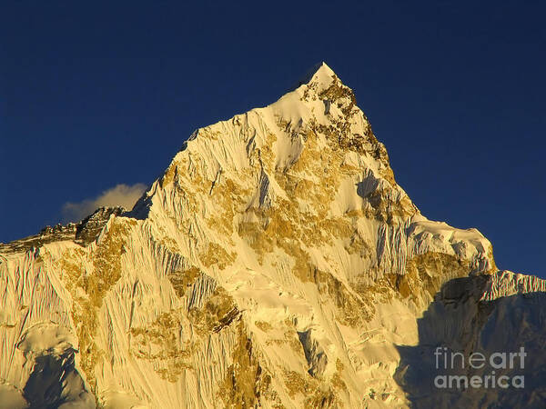 Nuptse. Aspiring Art Print featuring the photograph Himalayas #4 by THP Creative