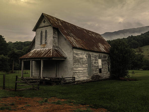 Abandoned Art Print featuring the photograph Abandoned Faith by Kevin Senter