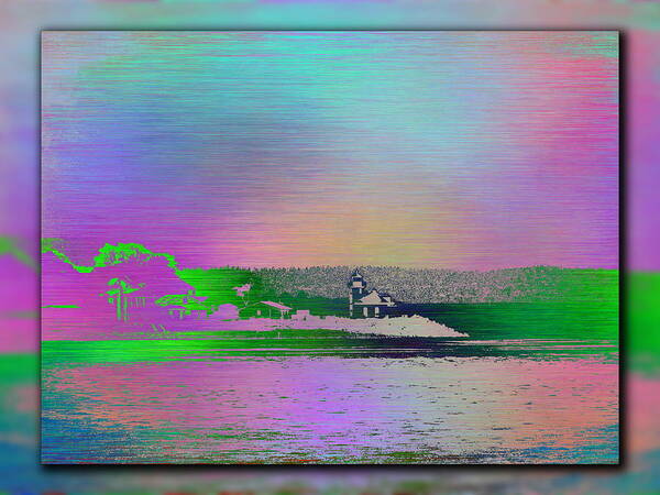 Lighthouse Art Print featuring the photograph Alki Point Lighthouse 1 by Tim Allen