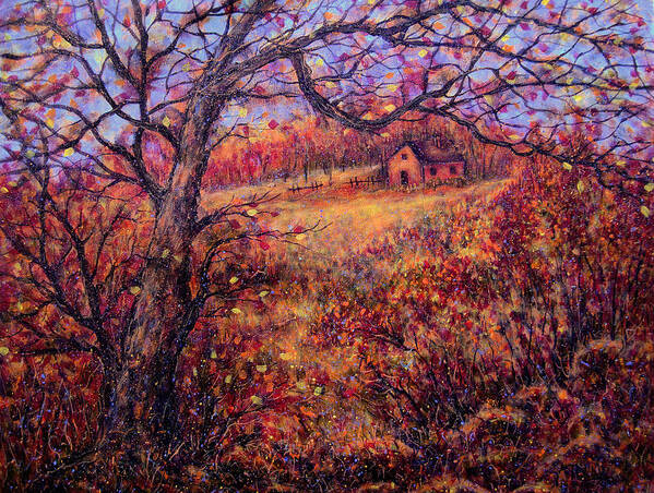 Autumn Art Print featuring the painting Beautiful Autumn by Natalie Holland