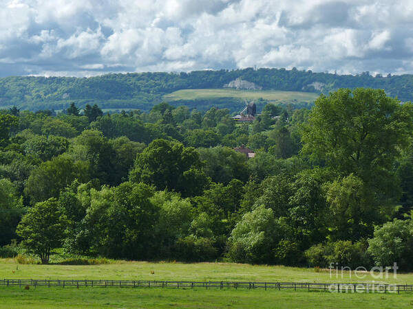 Betchworth Hills Art Print featuring the photograph Betchworth Hills - Surrey - England by Phil Banks