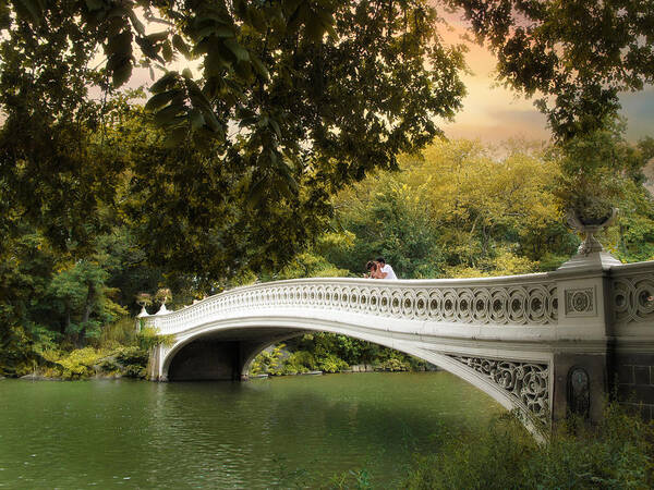 Nature Art Print featuring the photograph Bow Bridge by Jessica Jenney