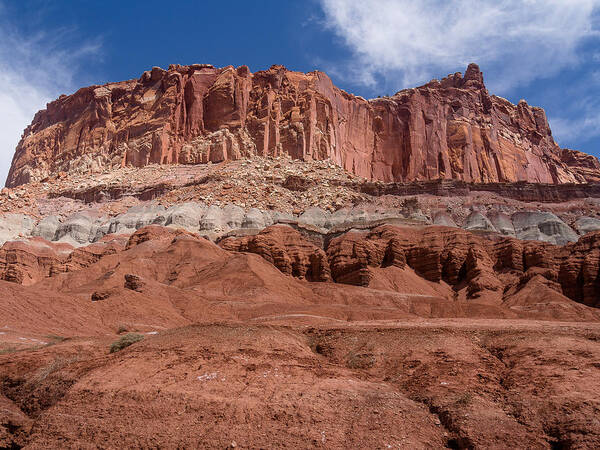Capitol Reef Art Print featuring the photograph Capitol Reef Majesty by Greg Nyquist