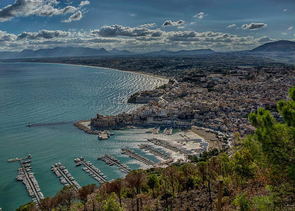 Italy Art Print featuring the photograph Castellammare del Golfo by Alan Toepfer