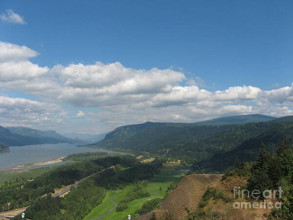  Art Print featuring the photograph Columbia River Gorge by Mars Besso