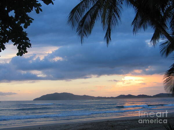 Photography Art Print featuring the photograph Costa Rica Sunset by Shelia Kempf