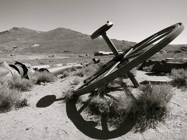 Ghost Town Art Print featuring the photograph Desert Shadow by Paul Foutz