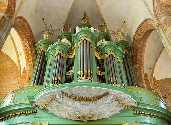 Orgeln Art Print featuring the photograph Deventer organ by Jenny Setchell