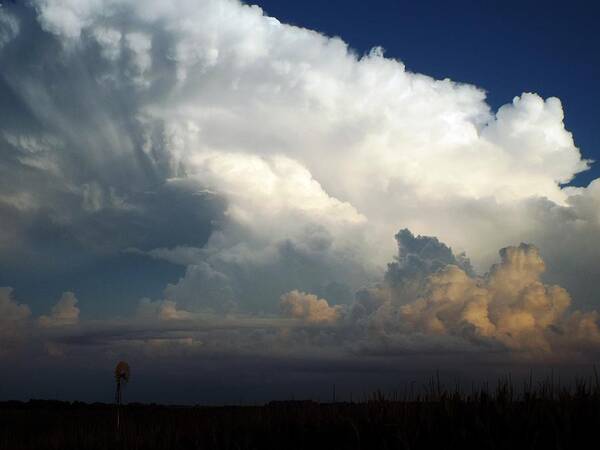 Prairie Art Print featuring the photograph Dramatic by Caryl J Bohn