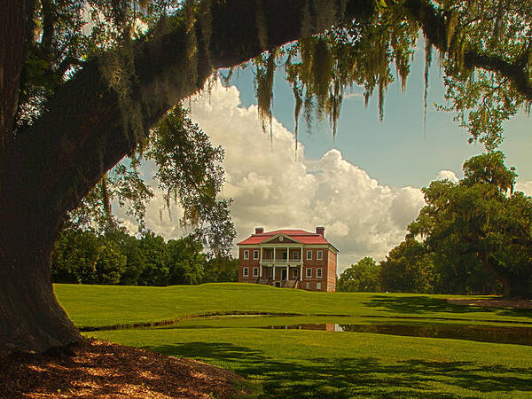 Nature Art Print featuring the photograph Drayton Hall by Kevin Senter