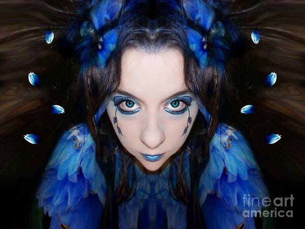 Feathers Art Print featuring the photograph Dream myself awake by Heather King