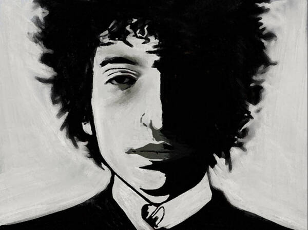 Portraits Art Print featuring the painting Dylan by Jeff DOttavio