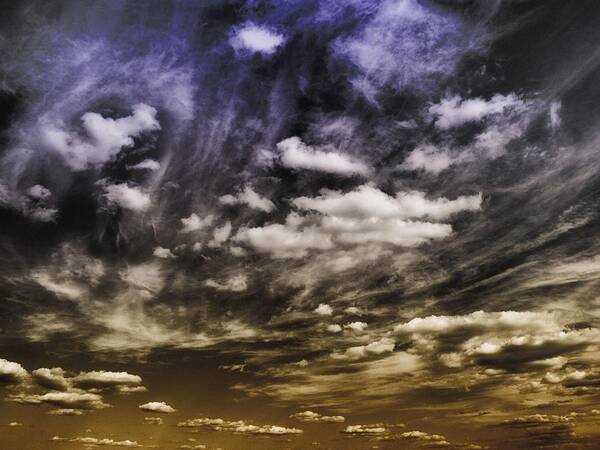 Clouds Art Print featuring the photograph Engage by Tom Druin