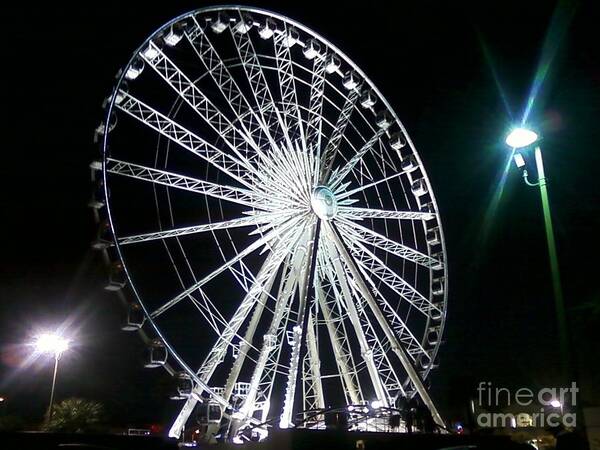 Art Art Print featuring the photograph Ferris Wheel 11 by Michelle Powell