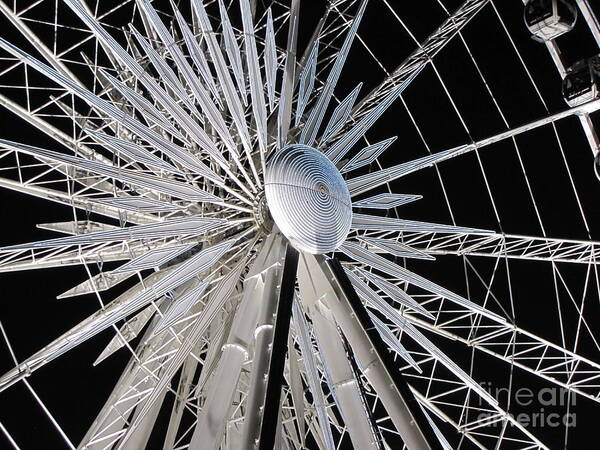 Art Art Print featuring the photograph Ferris Wheel 12 by Michelle Powell