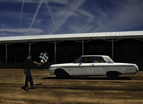 Ford Galaxie 500 Art Print featuring the photograph Ford Galaxie 500 6 by Thomas Young