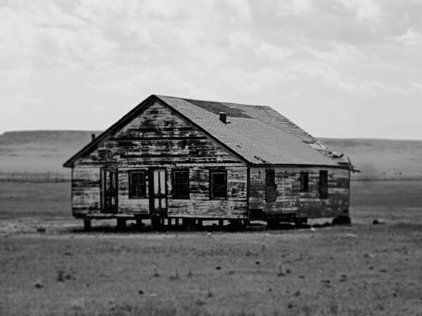 Abandoned Art Print featuring the photograph Gone. by Gia Marie Houck