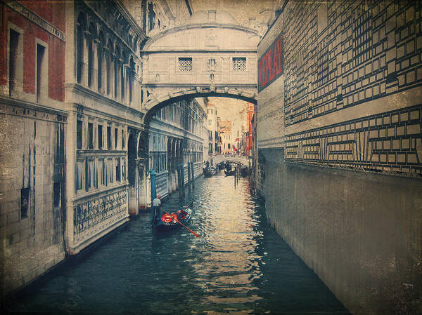 Venice Art Print featuring the photograph Hear the Sighs by Laurie Search