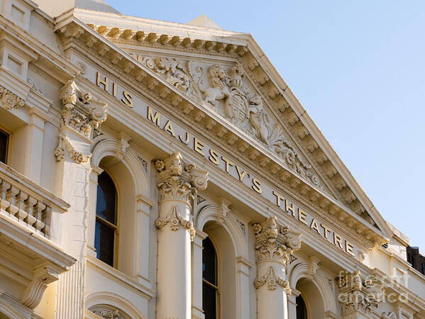 Australia Art Print featuring the photograph His Majesty's Theatre 01 by Rick Piper Photography