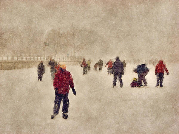 Winter Art Print featuring the photograph Joy of Winter by Celso Bressan