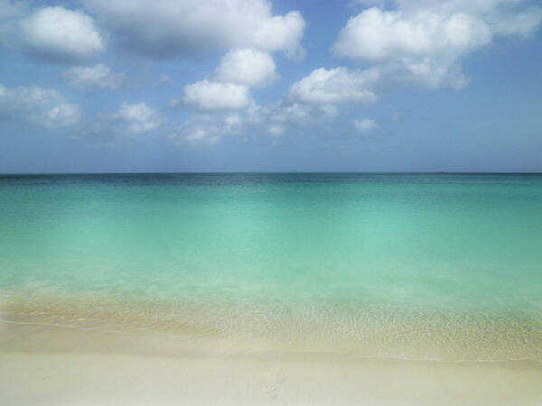 Scenics Art Print featuring the photograph La Serenidad De Las Playas De Aruba by Elizabeth Fernandez