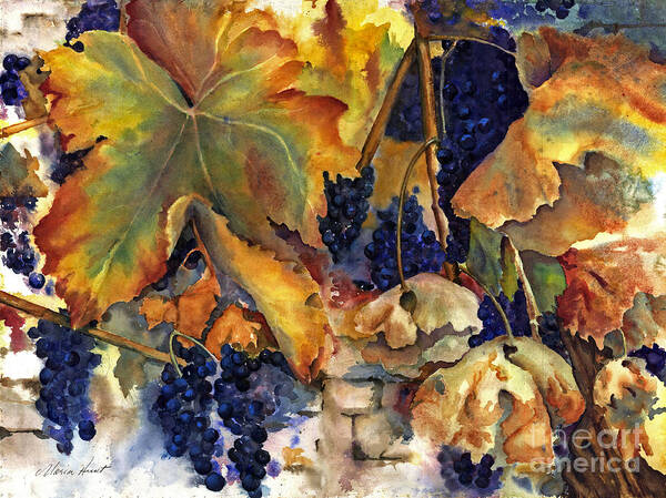 Still Life Art Print featuring the painting The Magic of Autumn by Maria Hunt