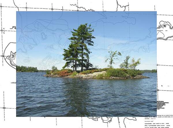 Minnesota Art Print featuring the photograph Lonesome Island by Hans Brakob