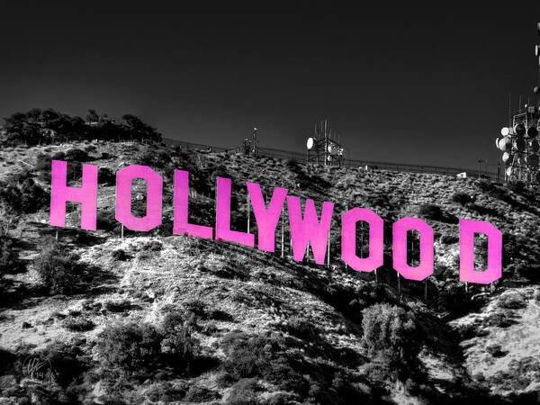 Hollywood Sign Art Print featuring the photograph Los Angeles 016 C by Lance Vaughn