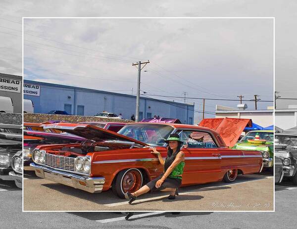 Lowrider Art Print featuring the photograph Lowrider_21 by Walter Herrit
