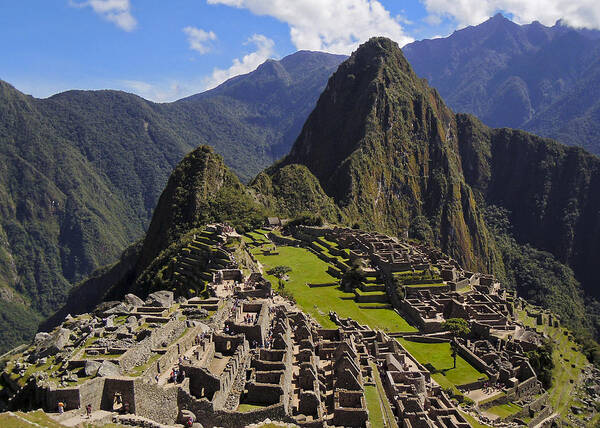 Machu Picchu Art Print featuring the photograph Machu Picchu by Doug Matthews