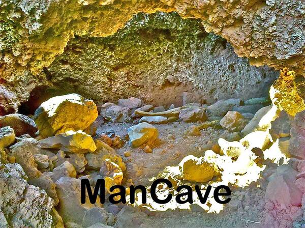 Man Cave Art Print featuring the photograph Man Cave by Julie Smith