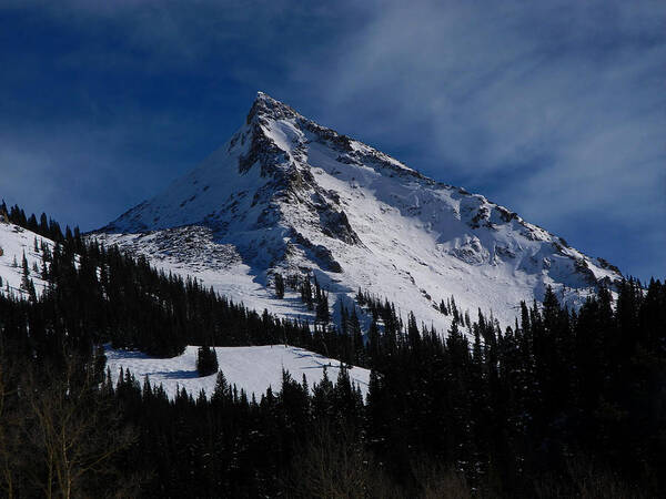 Mount Crested Butte Art Print featuring the photograph Mount Crested Butte by Raymond Salani III