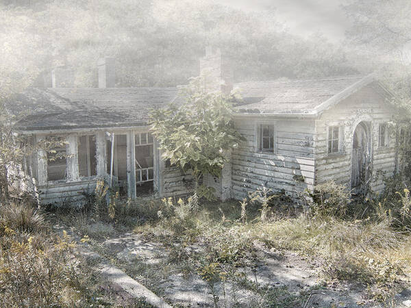 Abandoned House. Haunted House Art Print featuring the photograph Mr Crowley's by Mark Dottle