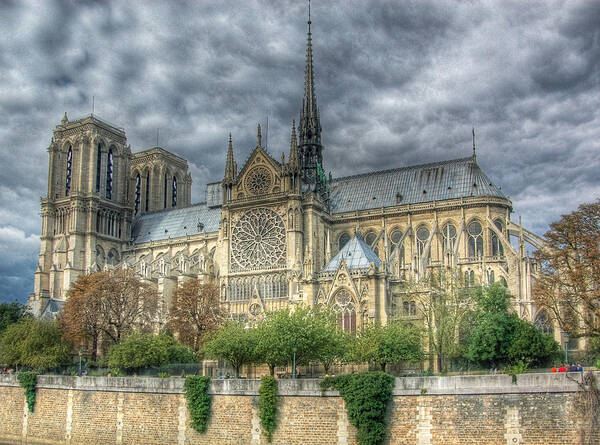 Paris Art Print featuring the photograph Notre Dame by Michael Kirk