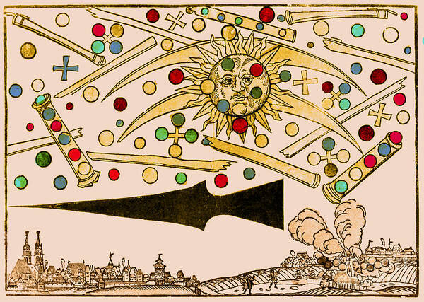 Science Art Print featuring the photograph Nuremberg Ufo 1561 by Science Source