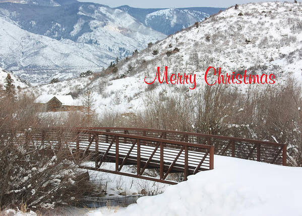 Christmas Card Art Art Print featuring the photograph Over the River by Kim Hojnacki
