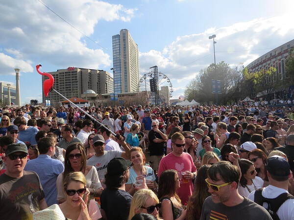 Finalfour Art Print featuring the photograph People As Far As The Eye Can See by Aaron Martens