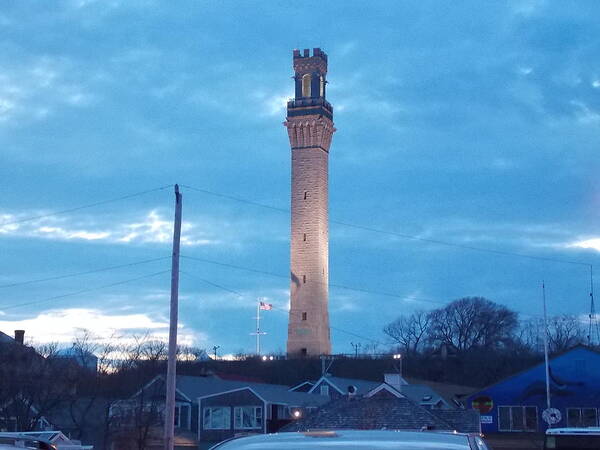 Pilgrim Art Print featuring the photograph Pilgrim Tower by Nina Kindred