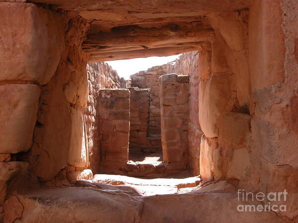 Mesa Verde Art Print featuring the photograph Portal by Jim Goodman