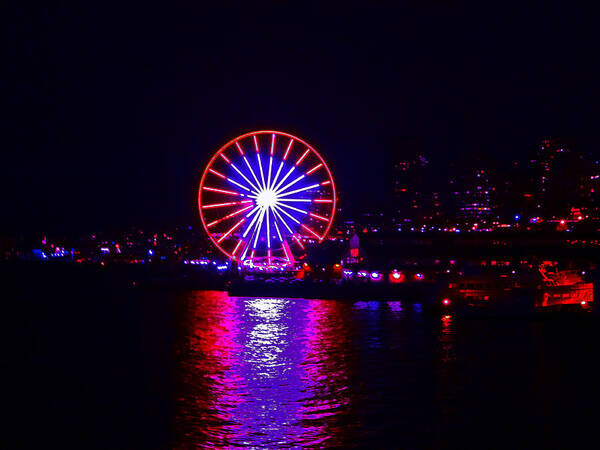 Landscape Art Print featuring the photograph Purple Heart In a Wheel by Kym Backland