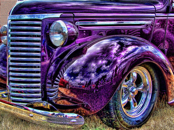 Purple Art Print featuring the photograph Purple by Ron Roberts