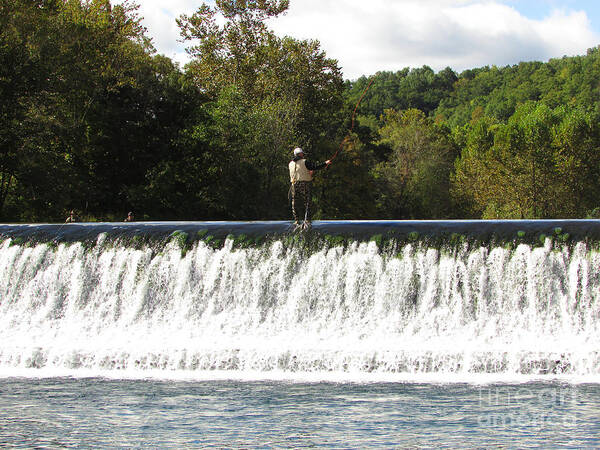 Trout Fishing Art Print featuring the photograph Quiet Time by Jamie Smith