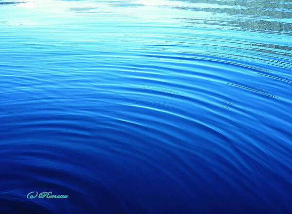 Lakes Art Print featuring the photograph Ripples Have Ridges by A L Sadie Reneau