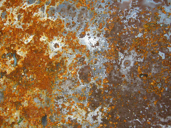 Surface Art Print featuring the photograph Rust never sleeps by Les Cunliffe