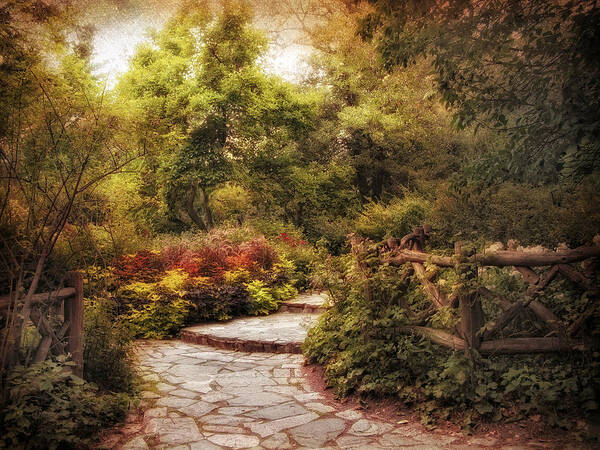 Nature Art Print featuring the photograph Shakespeare's Garden by Jessica Jenney